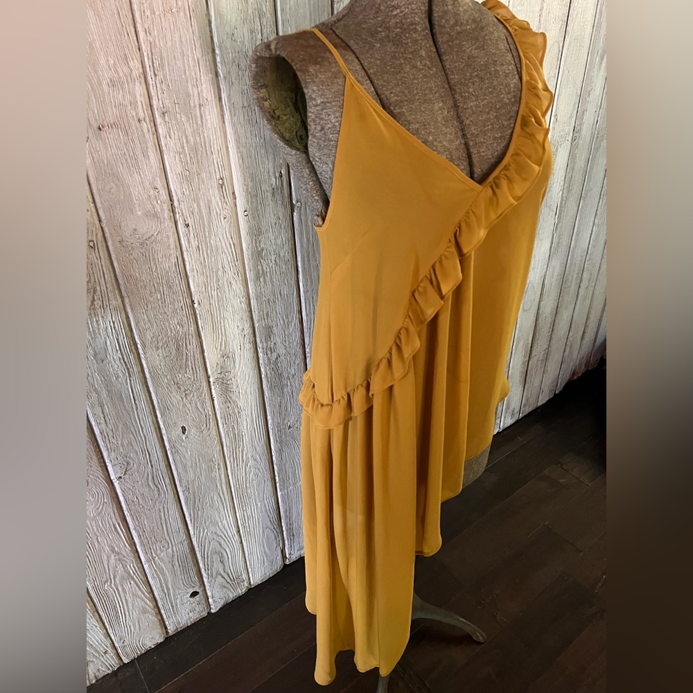 Molly Green Mustard Yellow Top - Picture 4 of 9